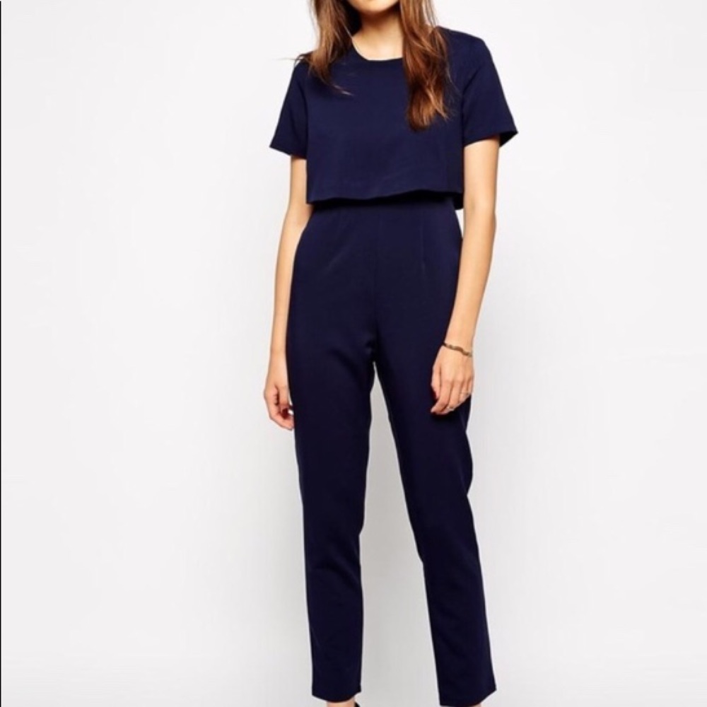Navy Jumpsuit by Lavish Alice